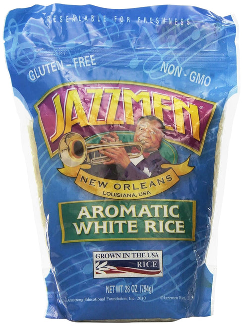 JazzMen Format: Grocery Jazzmen Aromatic White Rice , 28 Ounce