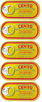 Cento Rolled Fillets Anchovies with Capers in Olive Oil, 2 ounces (56