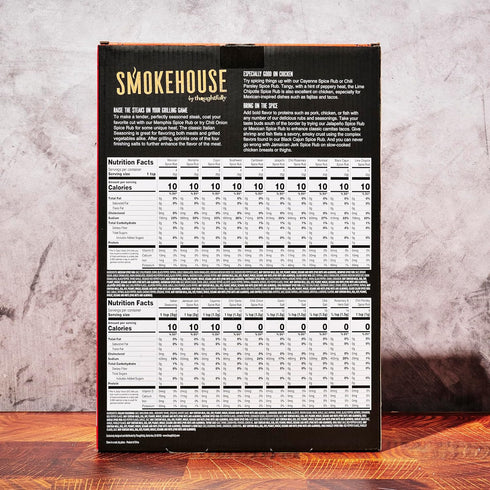 Set, Set Pack 20 Smokehouse by Thoughtfully Ultimate Grilling Spice Grill Seasoning Gift Flavors Include Chili Garlic