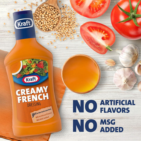 Kraft 16 oz Creamy French Dressing, fl Bottle