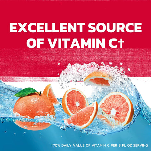 64 Oz (Pack 8) Ocean Spray Ruby Red Grapefruit Juice Drink, Fl Bottle