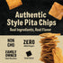Pack 180g (Pack 6) 100% Cedar Valley Pita Chips Variety | of | Seed Oil Free, Cooked in Coconut Oil | Crisp, Golden