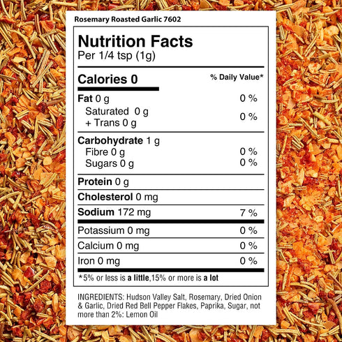 3-5.1 oz 7602 The Spice Lab Rosemary Roasted Garlic Seasoning - Gluten Free & Non GMO Italian Olive Oil Dipping Spices