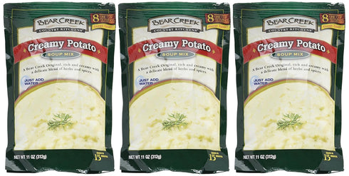 Country (Pack 3) Bear Creek Kitchen Creamy Potato Soup Mix