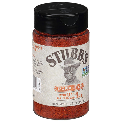 5.07 oz (Pack 6) Stubb's Pork Rub