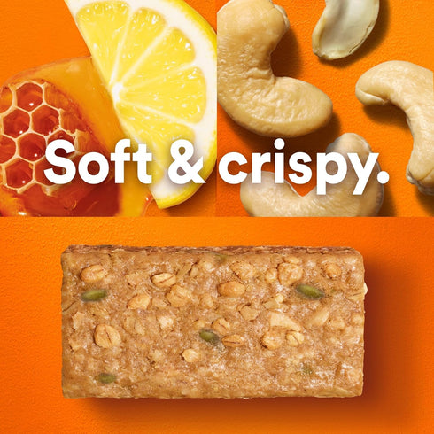 23.2oz (12 Count) RXBAR Nut Butter and Oat Protein Bars, Protein Snacks, Snack Bars, Lemon Honey Cashew Butter, Box