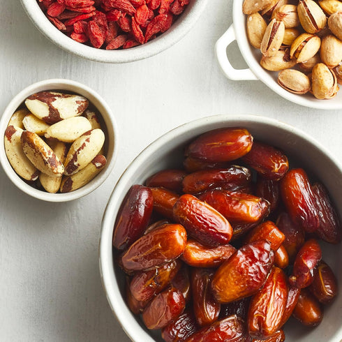 8 pack 6.5 oz Elan Organic Pitted Dates, Naturally Sweet Dried Fruits, No Pits, No Sugar Added, No Sulphites, Non-GMO