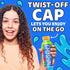 12 oz Capri Sun Strawberry Kiwi Flavored Juice Drink Blend from concentrate with other natural flavors, fl Bottle