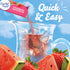 6 Count Packets Crystal Light Sugar-Free Strawberry Watermelon Low Calories Powdered Drink Mix Pitcher