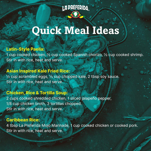 15 5.25 oz. (Pack 12) La Preferida Boxed Spanish Rice (Fluffy Mexican-Style Rice with Bell Peppers) Ready in Minutes. A