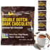 Castle Kitchen Dark Hot Chocolate Mix Single-Serve Packets Dairy-Free, Vegan, Gluten-Free, Non-GMO,
