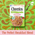 10.6 oz Cheerios Veggie Blends Breakfast Cereal, Apple Strawberry, Made with Fruits and Veggies