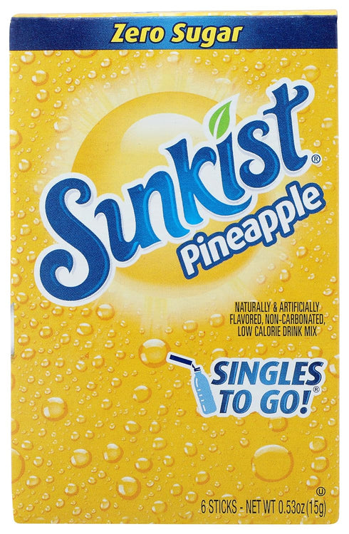 Sunkist Zero Sugar Singles-to-Go