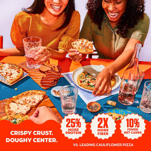 Frozen 10.9oz Banza Margherita Pizza from Chickpeas - High Protein, Gluten Free