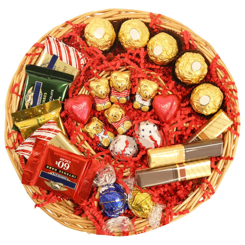 Mothers Day Assorted Chocolate Gift Box Gourmet Chocolate Variety Tray for Mom, Wife & Loved Ones