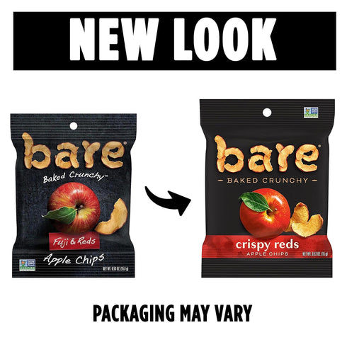 0.53 (Pack 16) Bare Baked Crunchy, Apples Fuji & Reds, Ounce