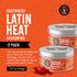 Sauce Goddess Latin Heat Mexican Spice Blend - Aromatic, Flavorful Seasonings and Spices for Cooking, Grilling, & BBQ Rub for Barbecue No Sugar, No MSG, No GMO, Low Sodium & Vegan - 2 (1.75g) Tin Cans