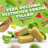 1 75 Count Fida Rossana Pistachio Hard Candy | Pound Bag - | Individually Wrapped Rossana Italian Candy | Rich