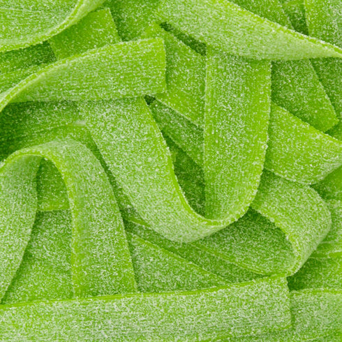 4 Pack Snacktery Green Apple Sour Belts - St Patricks Day Candy Belts - Vibrant & Tangy Sour Strips - Vegan & Kosher