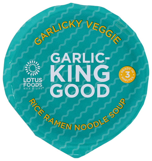 1.94 OZ LOTUS FOODS Garlicky Veggie Rice Ramen Soup Cup
