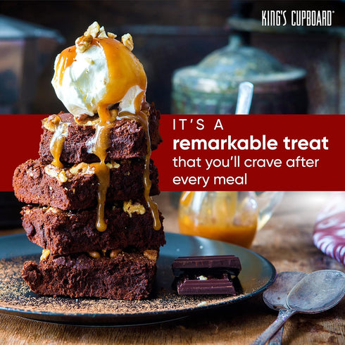 King's Cupboard Cream Caramel Sauce, 28 oz - Perfect for Ice Cream, Fruit Dip & Desserts
