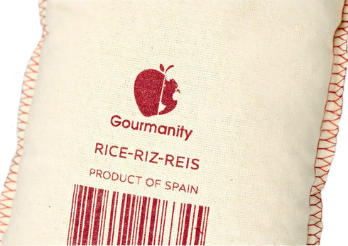 2.2 lb Arroz Gourmanity Spanish Bomba Rice for Paella, Rey del Authentic Spanish Bomba Rice from Spain