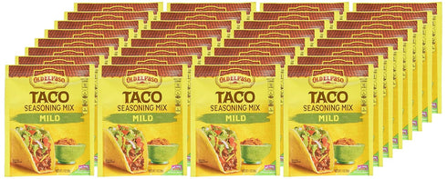 1 oz (Pack 32) Old El Paso Mild Taco Seasoning Mix, Gluten Free