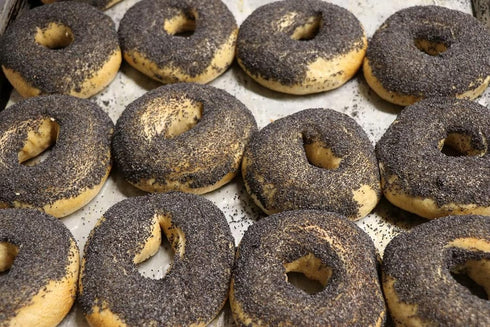 Generic 1 Dozen Authentic NYC Poppy Seed Bagels
