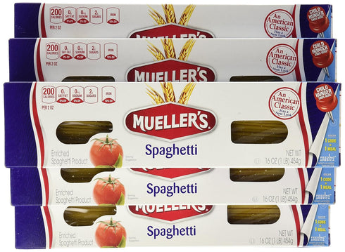 Mueller's Spaghetti, 16-Ounce Boxes (Pack of 20)
