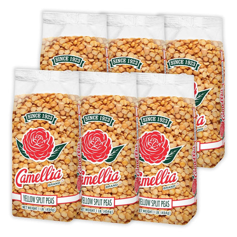 Camellia Brand Dried Yellow Split Peas Premium Non-GMO Split Peas for Indian