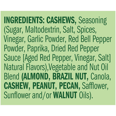 (2-Pack) 5 Oz Emerald Nuts Sriracha Seasoned Cashews | Resealable Bag | Kosher Certified, Non-GMO, Contains No