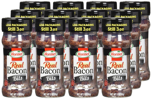 3 (Pack 12) HORMEL Real Bacon Bits, Ounce