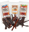 BeerJerky WhiskeyJerky.com, Beef Jerky and Sausage Sticks Marinated in Whiskey, Variety 3-Packs, Jerky
