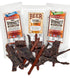 BeerJerky WhiskeyJerky.com, Beef Jerky and Sausage Sticks Marinated in Whiskey, Variety 3-Packs, Jerky