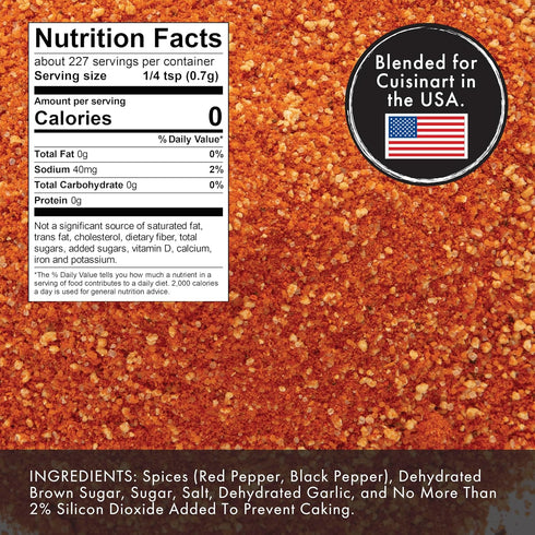 Cuisinart Nashville Hot Seasoning - Spicy, Peppery, Savory - CGSS-777