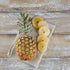 4 Lbs, SO2 64 Oz Dehydrated Pineapple Ring Slice Low Sugar, NO (NO SULPHUR), Natural, Fresh Sweet Dried Tropical
