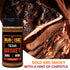 RubWise Texas Style BBQ Brisket Rub (1lb) | BBQ Rub & Spices for Smoking and Grilling | Beef Seasoning Dry Rub | Smokey & Savory Barbecue and Grill Blend | Great on Brisket, Steaks, Ribs & Burgers