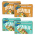 Wasa Crispbread Variety Pack (Pack of 4), Sourdough and Whole Grain, Crackers,