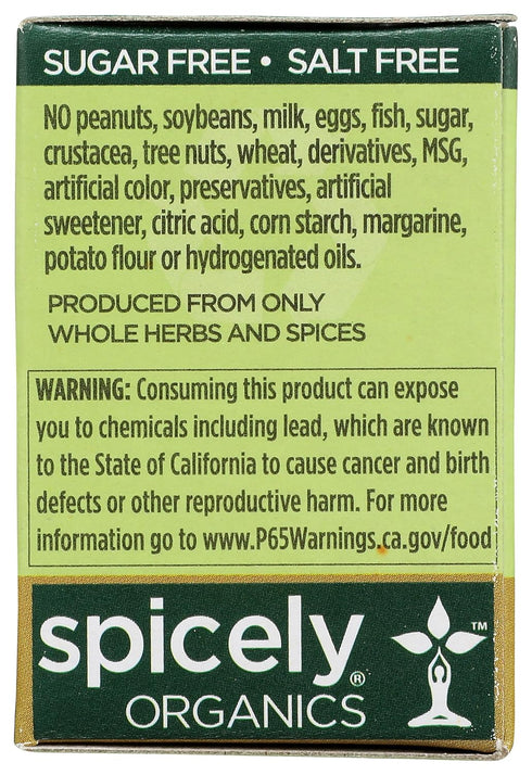 Spicely Organic Cloves Powder (0.40 OZ ecoBox)