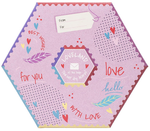 Set Set 6 Sets 60 ACORUS | Loveland Tea | Natural Assorted Tea Hamper Box | of flavors | Surprise your loved ones |