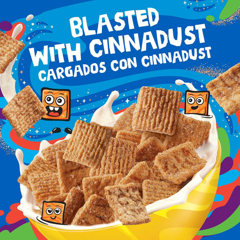 12 oz (Pack 2) Cinnagraham Toast Crunch Breakfast Cereal, Whole Grain