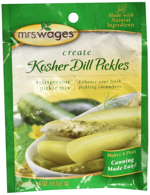 Pickle Mix, Refrigerator Kosher