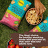 4-Pack, 4 BIENA Tasty Thins Veggie Crisps - Made with Avocado Oil - Low Calorie Veggie Chips for Adults and Kids