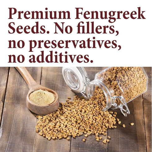 The Spice Way Fenugreek Seeds, Whole (8 oz), Great for Indian Curry Seasoning