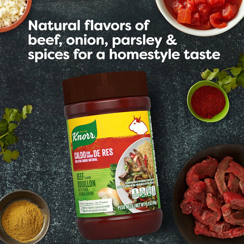 15.9 oz, 12 Count Knorr Granulated Bouillon Beef