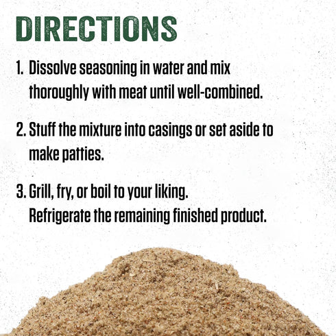 25 13.5 Packet LEM Products Backwoods Maple Breakfast Fresh Sausage Seasoning, Ideal for Wild Game and Domestic Meat