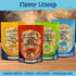 8 oz Pack 4) Ol' Uncle Porkers Keto-Friendly Pork Rinds Fried in Coconut Oil, Bags, (Himalayan Pink Salt Flavor