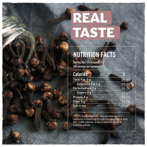 Eastanbul Whole Cloves, Mediterranean Clove for Hair Growth, Natural Dried Cloves Spice, Vegan Clove for Baking