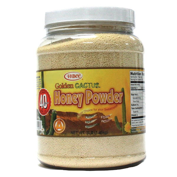 yshealth HiBee-Golden Cactus Honey Powder 3lbs (1 pack)