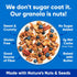 8 oz. 3 Count NuTrail Nut Granola Cereal, Blueberry Cinnamon, No Sugar Added, Gluten Free, Grain Free, Keto, Low Carb
